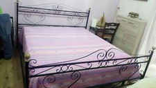 Letto Matrimoniale In ferro battuto. Bellissimo tutto fatto a mano