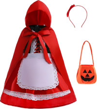 Vestito Costume Da Cappuccetto