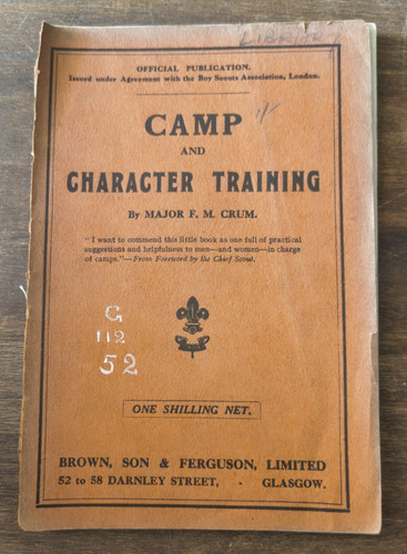 Camp and character training - and, by