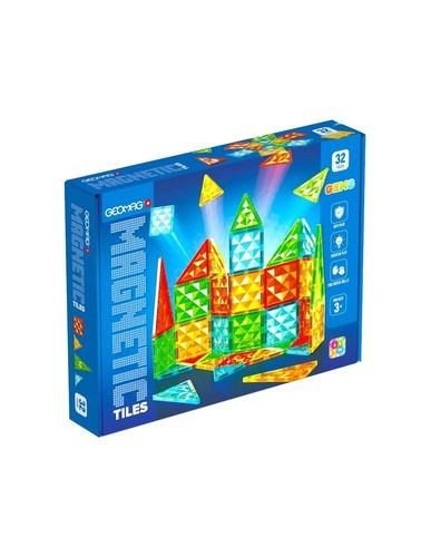 Geomag magnetic tiles - tiles, gems