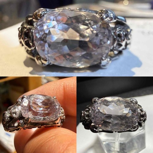 Anello drago uomo argento - uomo,