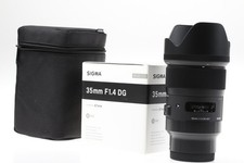 SIGMA 35 mm f/1,4 DG HSM Art per Sony E - Numero SN: 55006949