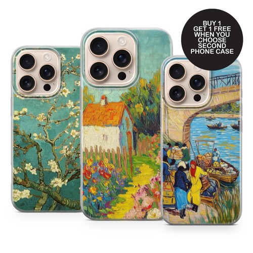 Van gogh phone case iconic - van,