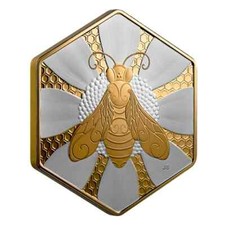 20 $ DOLLARI Nature’s Delight - Honey Bee - HONIGBIENE Canada 1 oz Argento 2025