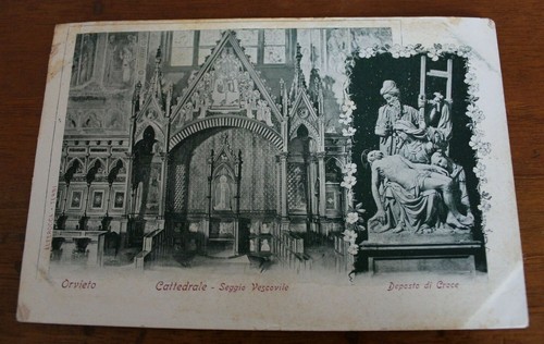 1853 orvieto cattedrale seggio - cattedrale,