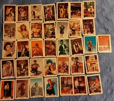 PLAYMEN 72 RARE carte da collezione Vintage (anni '80)