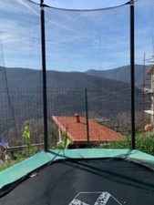 Trampolino tappeto elastico rete bambini fitness  240 CM diam. h da t. cm 240