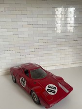 1:24 Burago modellino Lancia stratos colore rosso