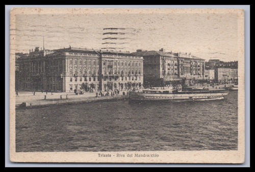 Cartolina trieste - cartolina,