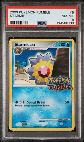 Psa starmie 16 pokemon - psa,