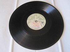 Antico disco per grammofono 78