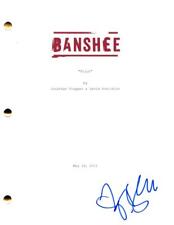 Trieste Kelly Dunn Signed Autograph Banshee Pilot Script Screenplay - Siobhan