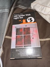 Led spiderweb web Light Set