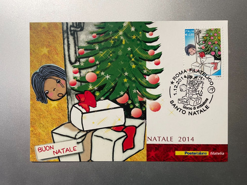2014 cartolina filatelica - cartolina,
