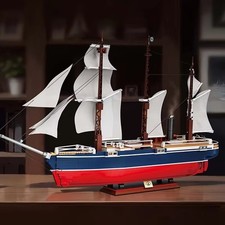 Barca a vela a vapore modello