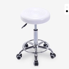 Sgabello con ruote sedile in