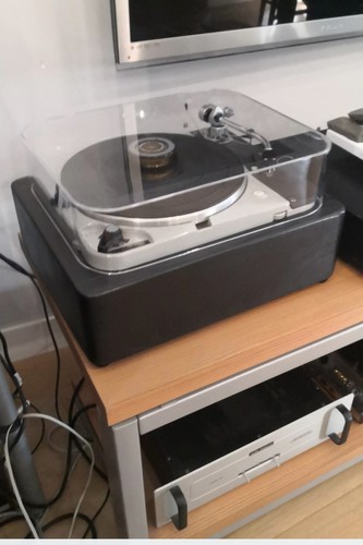 Thorens 124 plinto legno - plinto,