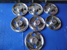 7 Coppette ruote cromate  -
