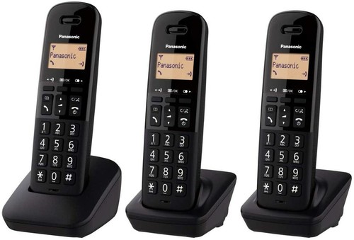 Telefono cordless trio nero - cordless,