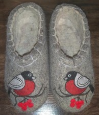 Valenki-style 100% Wool Felted