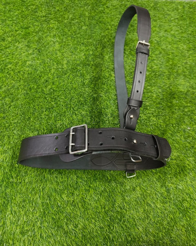 Sam browne belt - belt, genuine