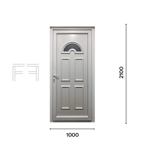 Fintex porta ingresso pvc - porta, in
