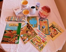 LOTTO GADGET MULINO BIANCO. TAZZE, CIOTOLE, QUADERNI, MATITE, FIGURINE, GIOCHI