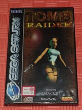 TOMB RAIDER video game per console SEGA SATURN PAL gioco Lara Croft