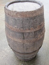Botte legno antica per vino - botte,