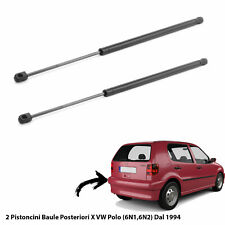 2 MOLLE  A GAS PISTONI PISTONCINI PORTELLONE BAGAGLI X VW POLO 6N1, 6N2 Dal 1994