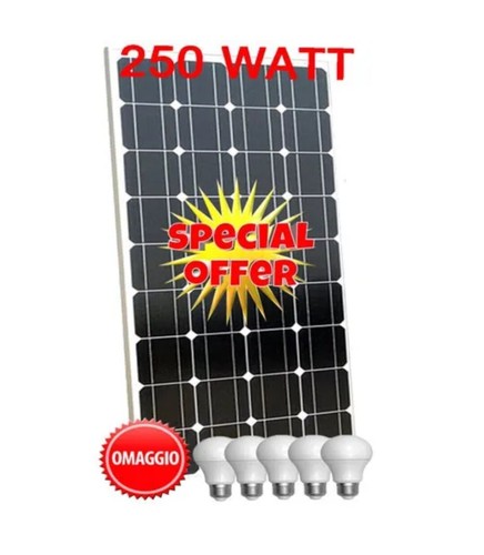 Kit fotovoltaico pannello - 2, kw