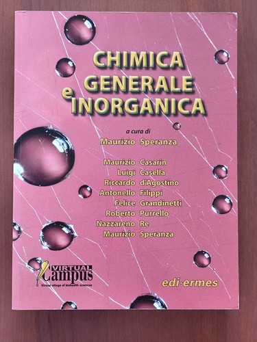 Chimica generale inorganica - e,