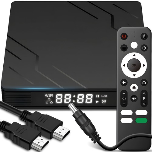 Box android smart 4k - tv,