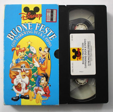 MovieFair BUONE FESTE CON DARKWING DUCK E PIPPO (1994),VHS WALT DISNEY,CARTONI