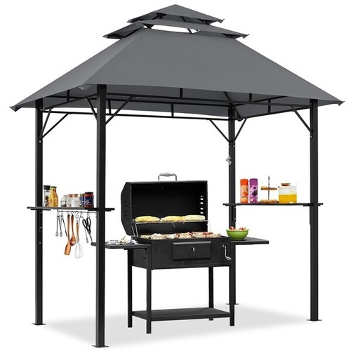 8x5ft patio grill gazebo bbq - gazebo,