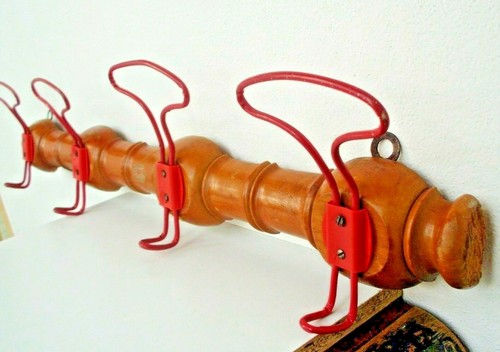 Attaccapanni vintage legno - attaccapanni,