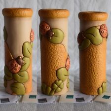 THUN vaso ceramica  con coccinelle ??per arredo collezione e scatola originale