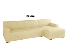 COPRIDIVANO CON PENISOLA A SINISTRA COLORE PANNA NUOVO