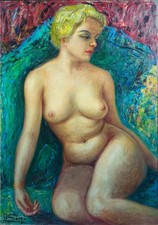 Quadro Dipinto Olio su Tela