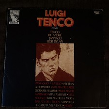 LP - Luigi Tenco – Luigi Tenco canta Tenco, De André, Jannacci, Bob Dylan