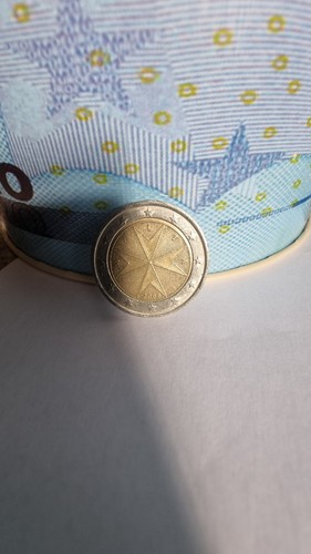 Moneta euro malta - moneta,