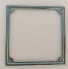 PORTATARGA CORNICE TARGA in alluminio per moto d'epoca Vespa Lambretta originale