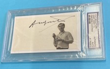 Andy Warhol firmato autografo