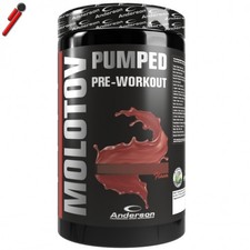 Anderson, Molotov Pumped , 600 g Pre workout con Creatina