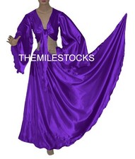 TMS B VIOLA Gonna in raso Top