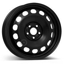 Cerchi in ferro KFZ ALCAR STEEL 16" 6J 5x100 ET 45 57.1 NERO