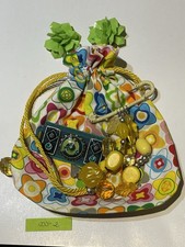 Borsa In Tessuto Con orecchini