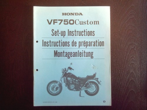 Honda 750 custom vf750 - honda, vf