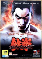 Tekken 6 RARO PS3 PSP 59 cm x