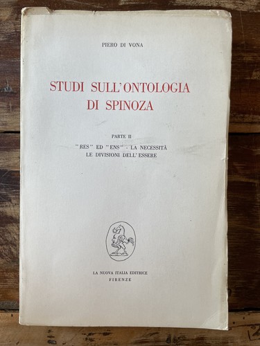 Studi sull ontologia - sull'ontologia, di